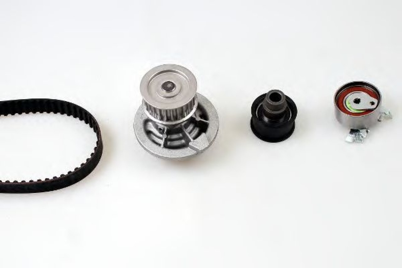 Set pompa apa + curea dintata OPEL ASTRA G Combi (F35) (1998 - 2009) HEPU PK03160 piesa NOUA