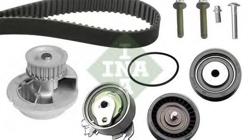 Set pompa apa + curea dintata OPEL ASTRA G Combi (F35) (1998 - 2009) INA 530 0443 31 piesa NOUA