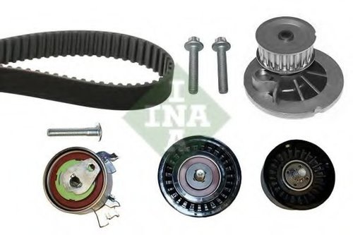 Set pompa apa + curea dintata OPEL ASTRA G Limuzina (F69) (1998 - 2009) INA 530 0441 30 piesa NOUA