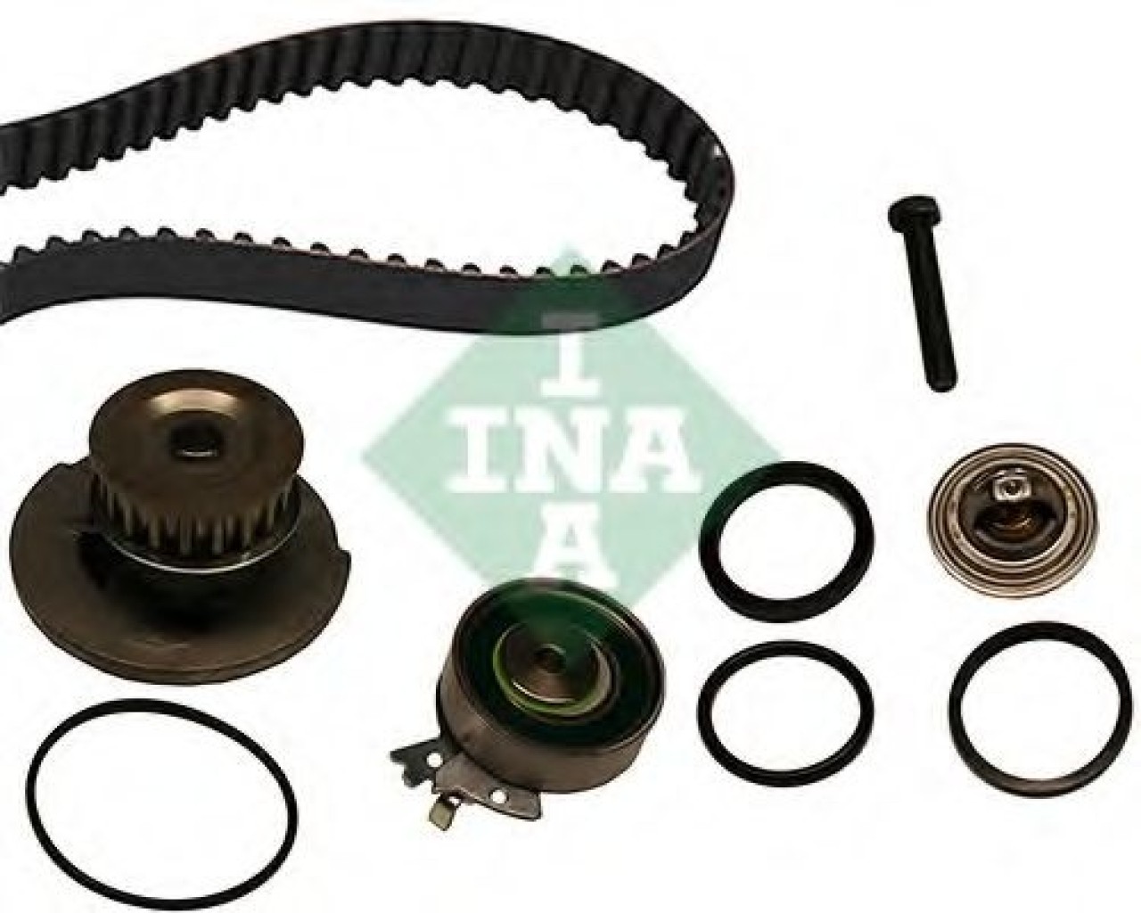 Set pompa apa + curea dintata OPEL ASTRA G Hatchback (F48, F08) (1998 - 2009) INA 530 0004 30 piesa NOUA