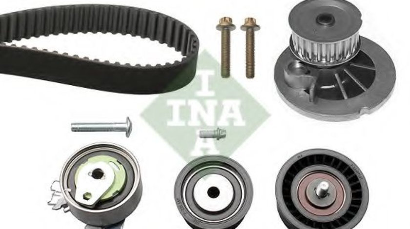 Set pompa apa + curea dintata OPEL ASTRA G Cabriolet (F67) (2001 - 2005) INA 530 0443 30 piesa NOUA