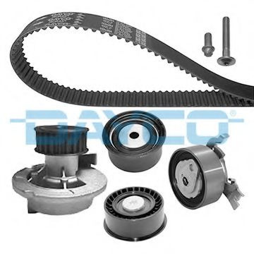 Set pompa apa + curea dintata OPEL ASTRA G Cabriolet (F67) (2001 - 2005) DAYCO KTBWP3081 piesa NOUA