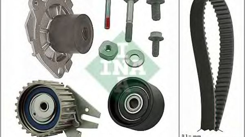 Set pompa apa + curea dintata OPEL ASTRA H Combi (L35) (2004 - 2016) INA 530 0624 30 piesa NOUA