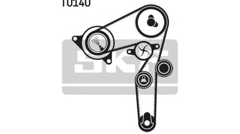 Set pompa apa curea dintata Opel ASTRA H combi (L35) 2004-2016 #2 1276179J50