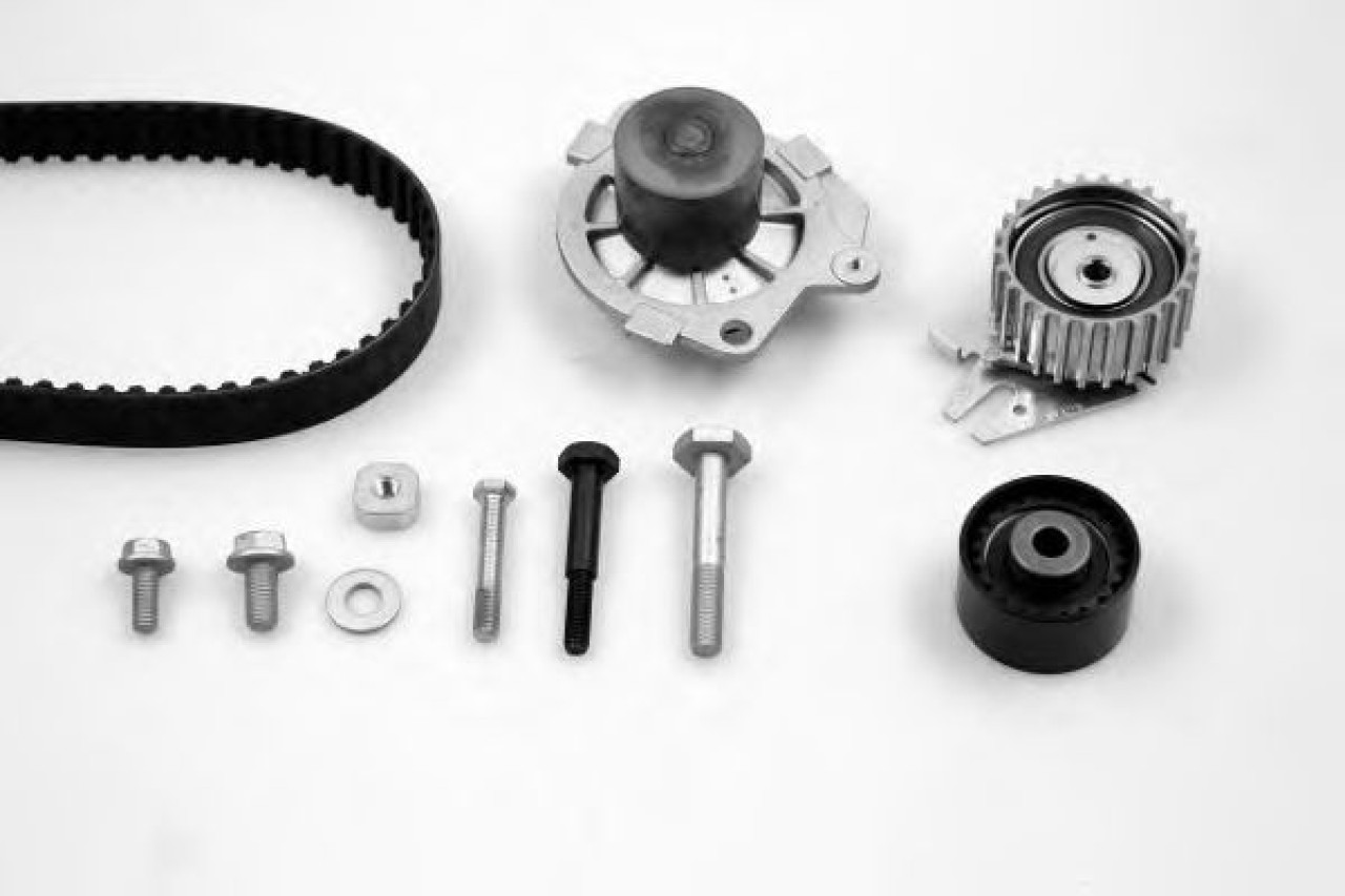 Set pompa apa + curea dintata OPEL ASTRA H Combi (L35) (2004 - 2016) HEPU PK10555 piesa NOUA