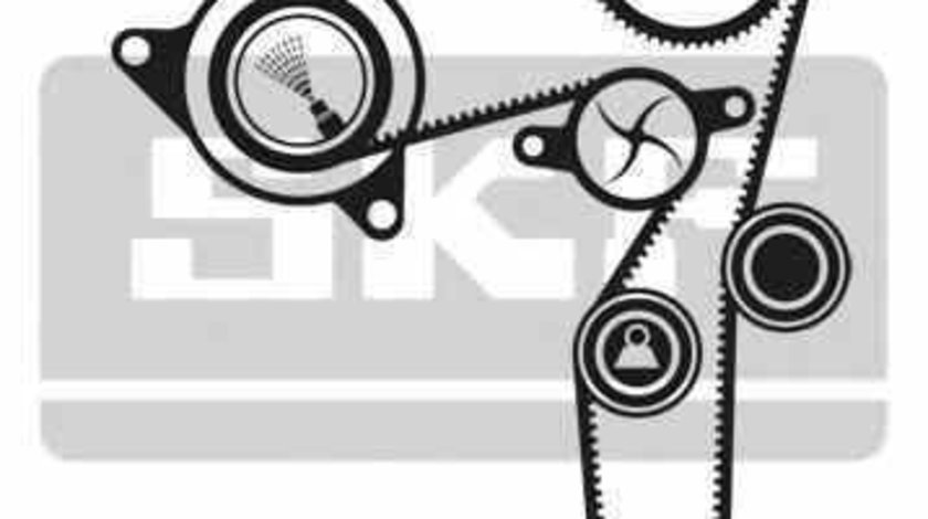 Set pompa apa + curea dintata OPEL COMBO Tour X12 SKF VKMC 02199-2