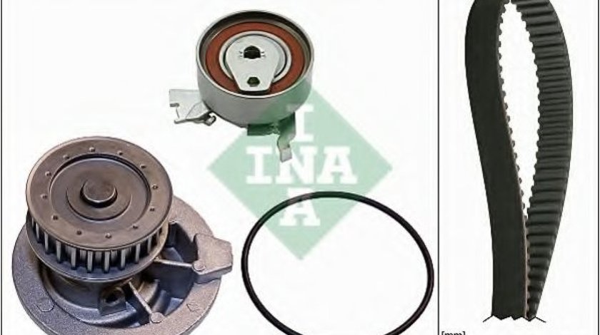 Set pompa apa + curea dintata OPEL FRONTERA A Sport (5_SUD2) (1992 - 1998) INA 530 0147 30 piesa NOUA