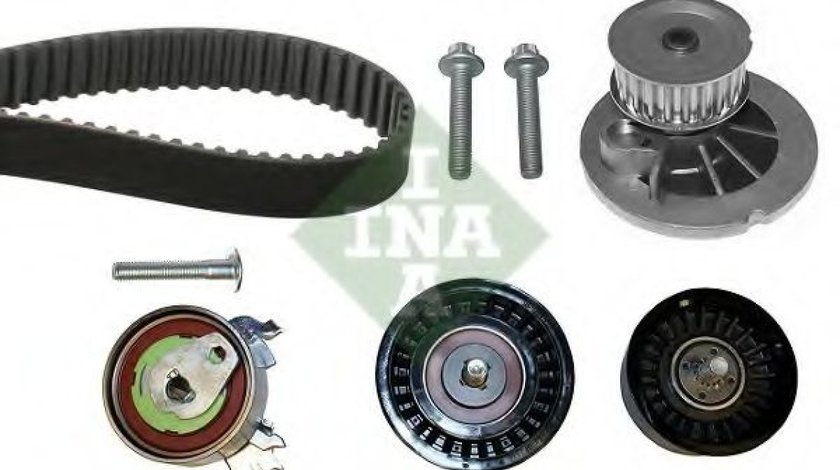 Set pompa apa + curea dintata OPEL MERIVA (2003 - 2010) INA 530 0441 30 piesa NOUA