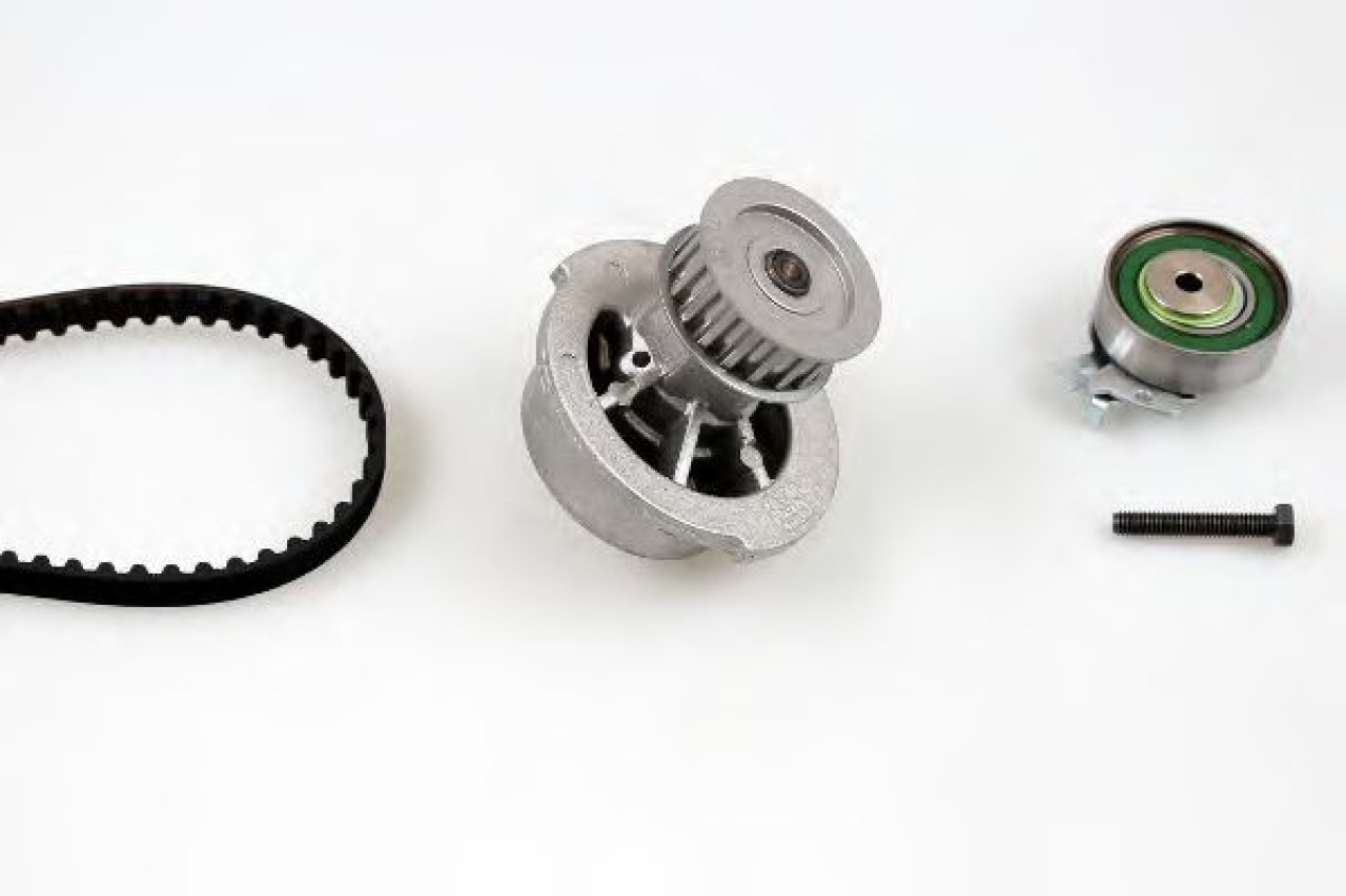 Set pompa apa + curea dintata OPEL VECTRA B Combi (31) (1996 - 2003) HEPU PK03121 piesa NOUA