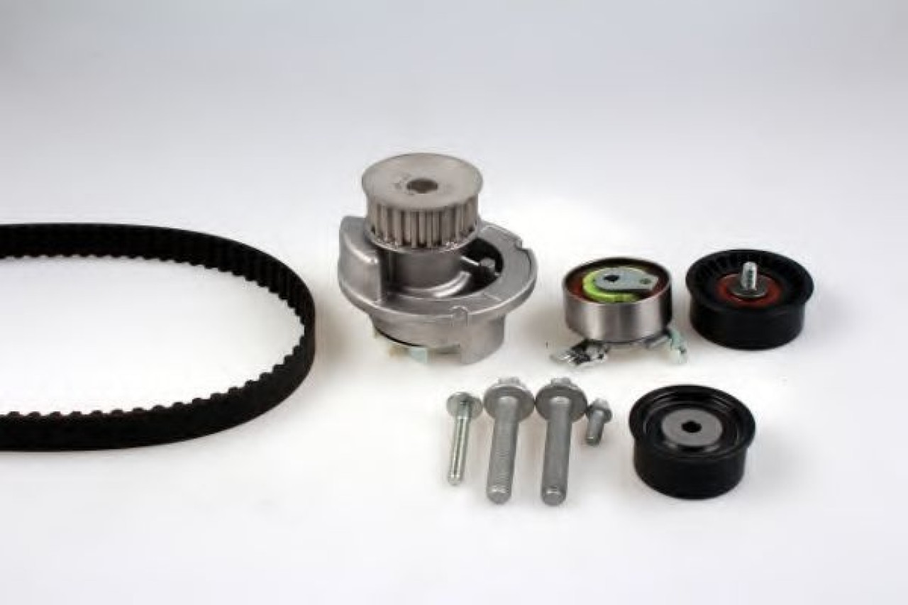 Set pompa apa + curea dintata OPEL VECTRA B Combi (31) (1996 - 2003) HEPU PK03271 piesa NOUA