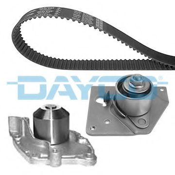 Set pompa apa + curea dintata OPEL VIVARO platou / sasiu (E7) (2006 - 2014) DAYCO KTBWP4650 piesa NOUA