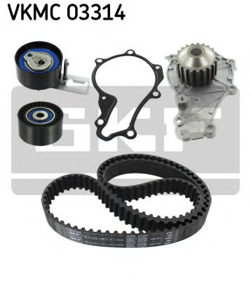 Set pompa apa + curea dintata PEUGEOT 2008 (2013 - 2016) SKF VKMC 03314 piesa NOUA