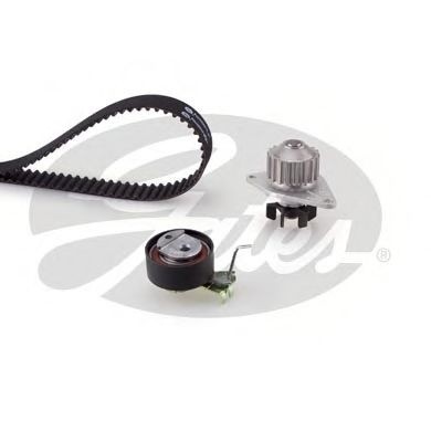 Set pompa apa + curea dintata PEUGEOT 207 Limuzina (2007 - 2016) GATES KP15575XS piesa NOUA