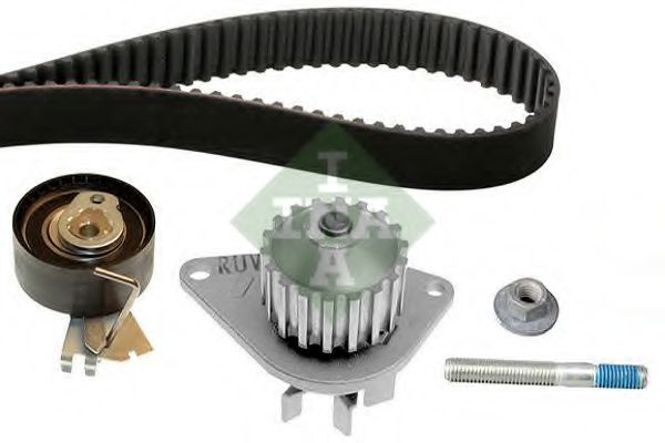 Set pompa apa + curea dintata PEUGEOT 306 (7B, N3, N5) (1993 - 2003) INA 530 0334 30 piesa NOUA