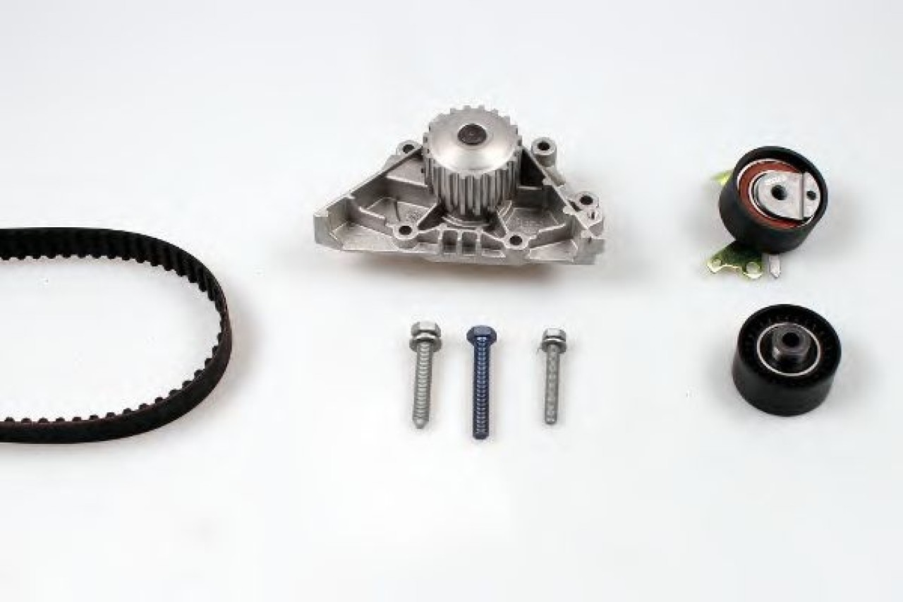 Set pompa apa + curea dintata PEUGEOT 307 (3A/C) (2000 - 2016) HEPU PK08570 piesa NOUA