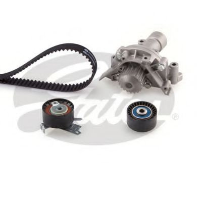 Set pompa apa + curea dintata PEUGEOT 307 CC (3B) (2003 - 2016) GATES KP25608XS piesa NOUA