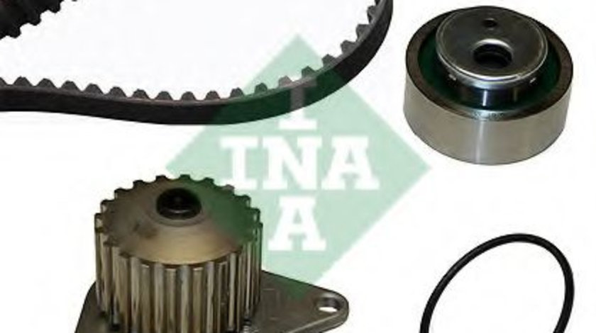 Set pompa apa + curea dintata PEUGEOT 307 SW (3H) (2002 - 2016) INA 530 0016 30 piesa NOUA