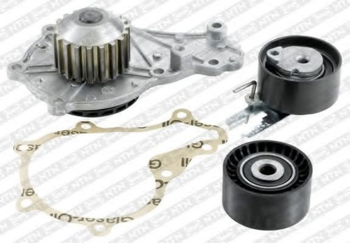 Set pompa apa + curea dintata PEUGEOT PARTNER caroserie (5) (1996 - 2012) SNR KDP459.420 piesa NOUA