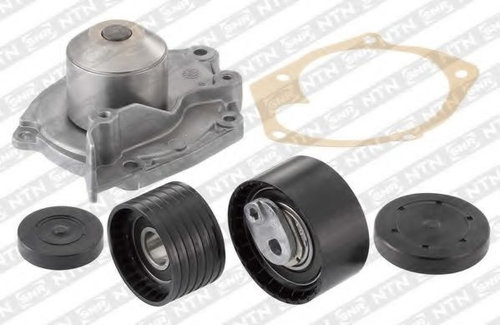Set pompa apa + curea dintata RENAULT CLIO III (BR0/1, CR0/1) (2005 - 2012) SNR KDP455.520 piesa NOU...