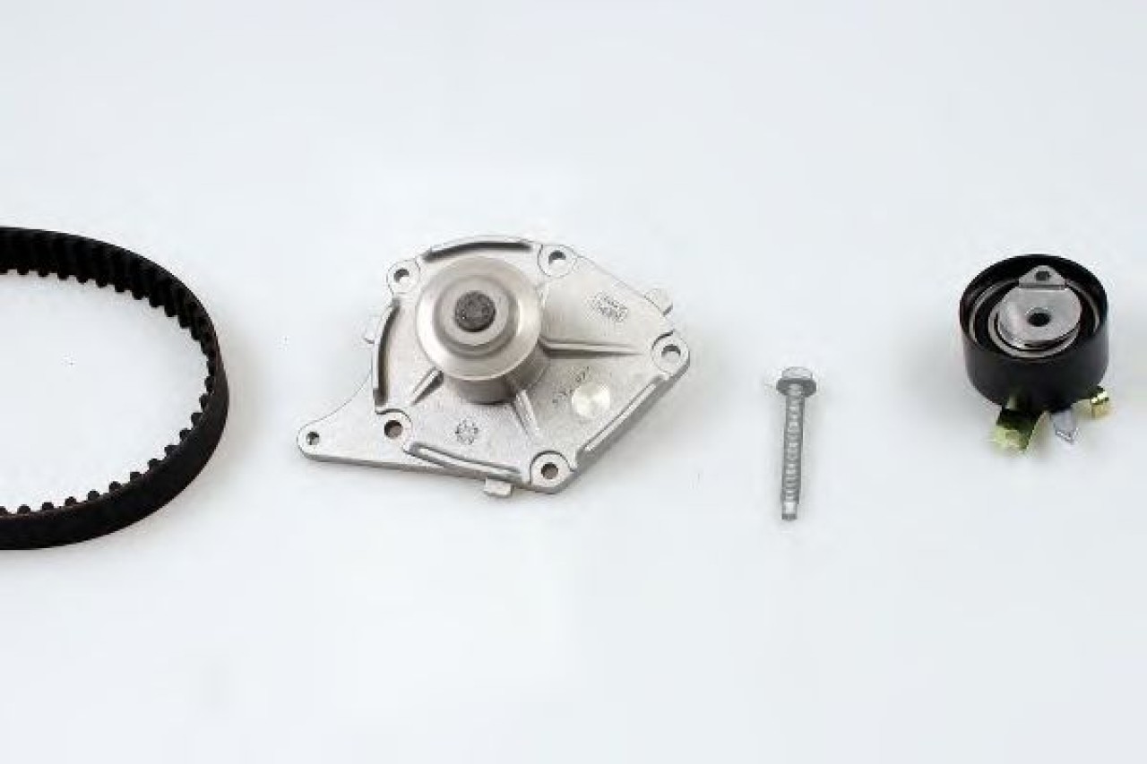 Set pompa apa + curea dintata RENAULT CLIO III Grandtour (KR0/1) (2008 - 2012) HEPU PK09621 piesa NOUA