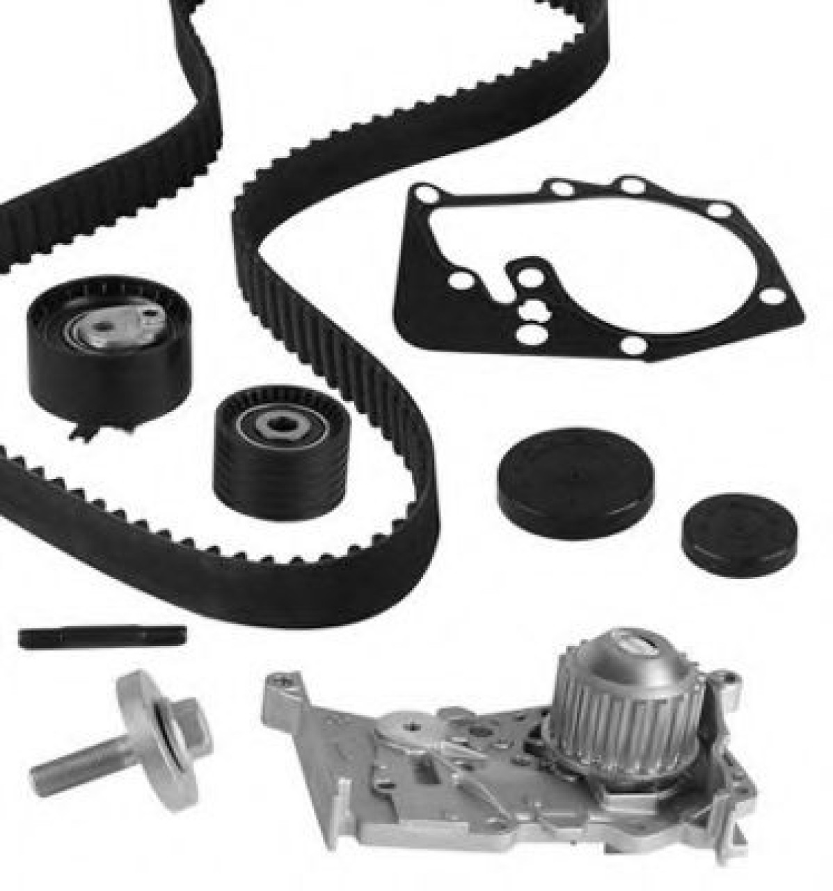 Set pompa apa + curea dintata RENAULT LAGUNA II (BG0/1) (2001 - 2016) GRAF KP724-1 piesa NOUA