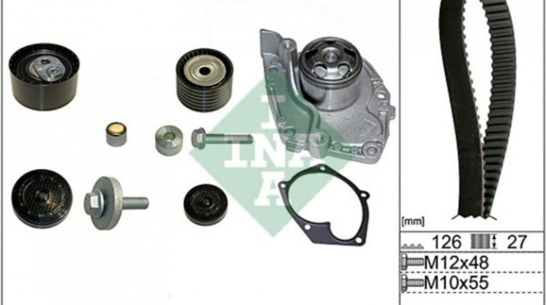 Set pompa apa curea dintata Renault MEGANE II Sport Tourer (KM0/1_) 2003-2012 #2 530063830