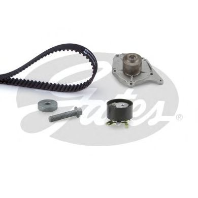 Set pompa apa + curea dintata RENAULT MEGANE II Grandtour (KM0/1) (2003 - 2012) GATES KP25578XS-3 piesa NOUA