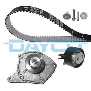 Set pompa apa + curea dintata RENAULT SCENIC II (JM0/1) (2003 - 2009) DAYCO KTBWP5321 piesa NOUA