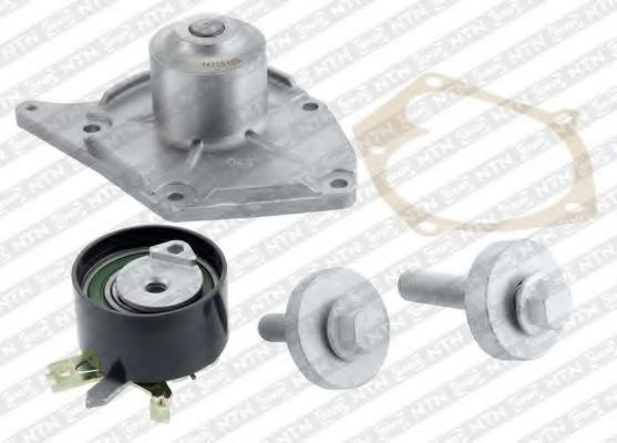 Set pompa apa + curea dintata RENAULT SYMBOL II (LU1/2) (2008 - 2013) SNR KDP455.580 piesa NOUA