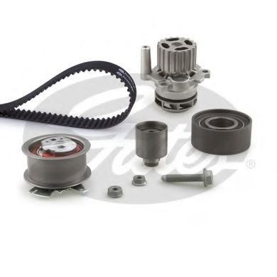 Set pompa apa + curea dintata SEAT ALTEA XL (5P5, 5P8) (2006 - 2016) GATES KP15607XS-1 piesa NOUA