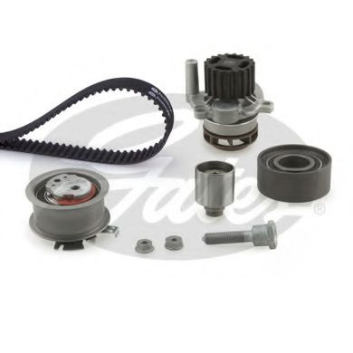 Set pompa apa + curea dintata SEAT ALTEA XL (5P5, 5P8) (2006 - 2016) GATES KP25607XS-1 piesa NOUA
