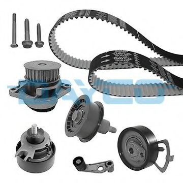 Set pompa apa + curea dintata SEAT ALTEA XL (5P5, 5P8) (2006 - 2016) DAYCO KTBWP3470 piesa NOUA