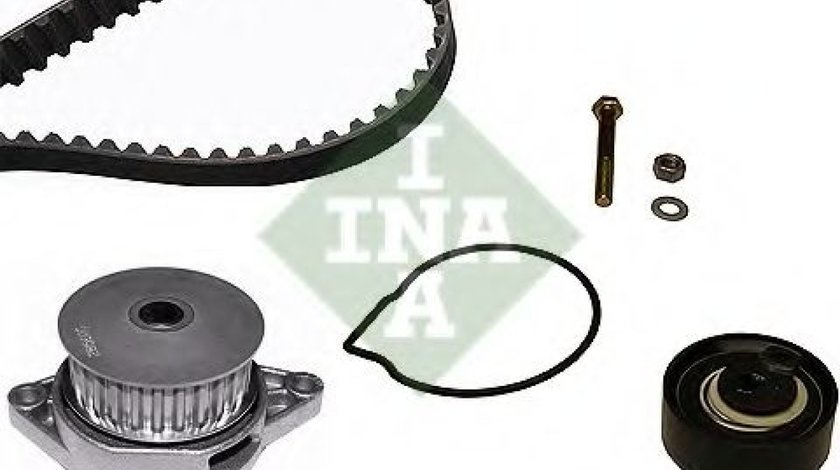 Set pompa apa + curea dintata SEAT CORDOBA Vario (6K5) (1996 - 1999) INA 530 0166 30 - produs NOU