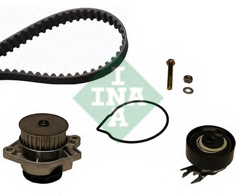 Set pompa apa + curea dintata SEAT IBIZA III (6K1) (1999 - 2002) INA 530 0166 31 piesa NOUA