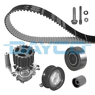 Set pompa apa + curea dintata SEAT IBIZA IV (6L1) (2002 - 2009) DAYCO KTBWP4291 piesa NOUA