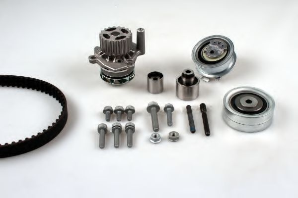 Set pompa apa + curea dintata SEAT IBIZA V (6J5, 6P1) (2008 - 2016) HEPU PK06551 piesa NOUA