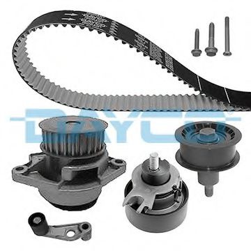 Set pompa apa + curea dintata SEAT TOLEDO II (1M2) (1998 - 2006) DAYCO KTBWP3380 piesa NOUA