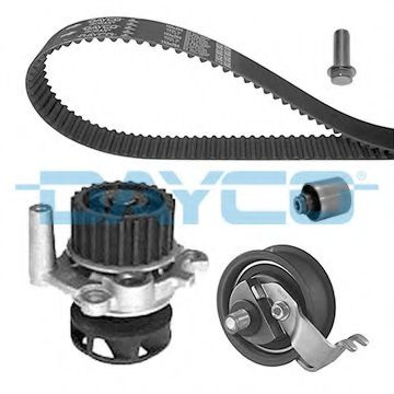 Set pompa apa + curea dintata SEAT TOLEDO II (1M2) (1998 - 2006) DAYCO KTBWP4831 piesa NOUA
