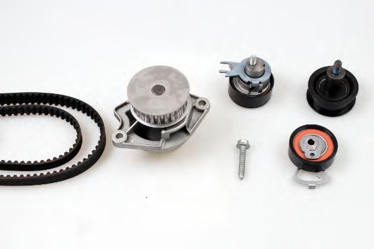Set pompa apa + curea dintata SKODA FABIA I (6Y2) (1999 - 2008) HEPU PK05572 piesa NOUA