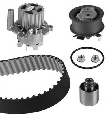Set pompa apa + curea dintata SKODA FABIA I Combi (6Y5) (2000 - 2007) GRAF KP879-1 piesa NOUA