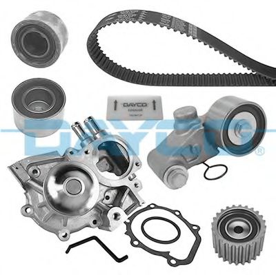 Set pompa apa + curea dintata SUBARU LEGACY IV Combi (BL, BP, B13) (2003 - 2016) DAYCO KTBWP5530 piesa NOUA