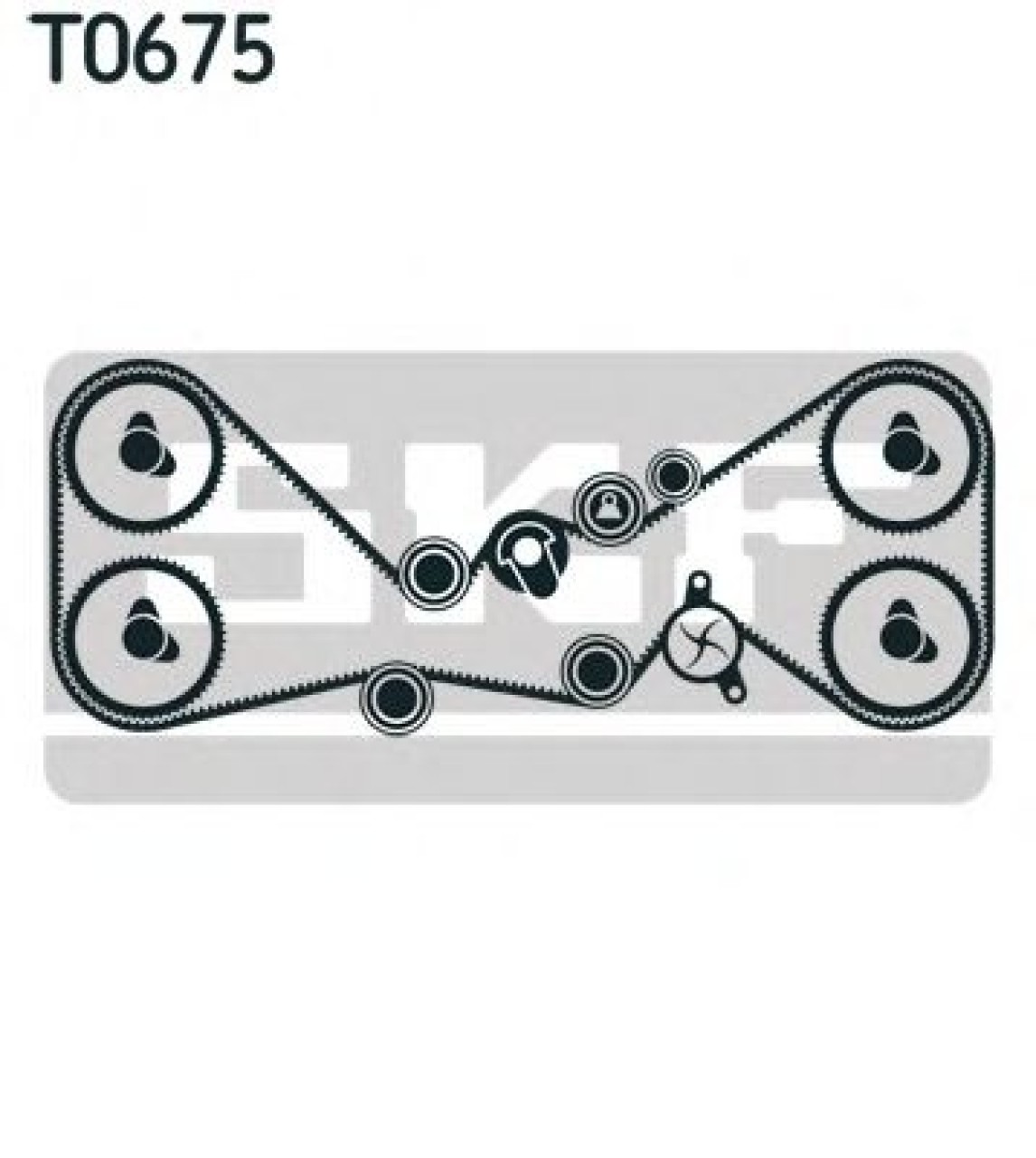 Set pompa apa + curea dintata SUBARU LEGACY V (BM, BR) (2009 - 2016) SKF VKMC 98115-4 piesa NOUA
