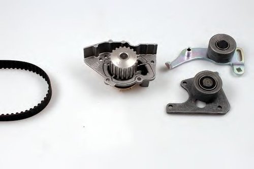 Set pompa apa + curea dintata SUZUKI VITARA Cabrio (ET, TA) (1988 - 2002) HEPU PK08360 piesa NOUA