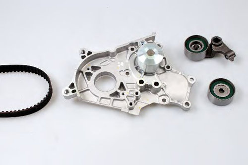 Set pompa apa + curea dintata TOYOTA COROLLA Verso (ZDE12, CDE12) (2001 - 2004) HEPU PK77720 piesa N...