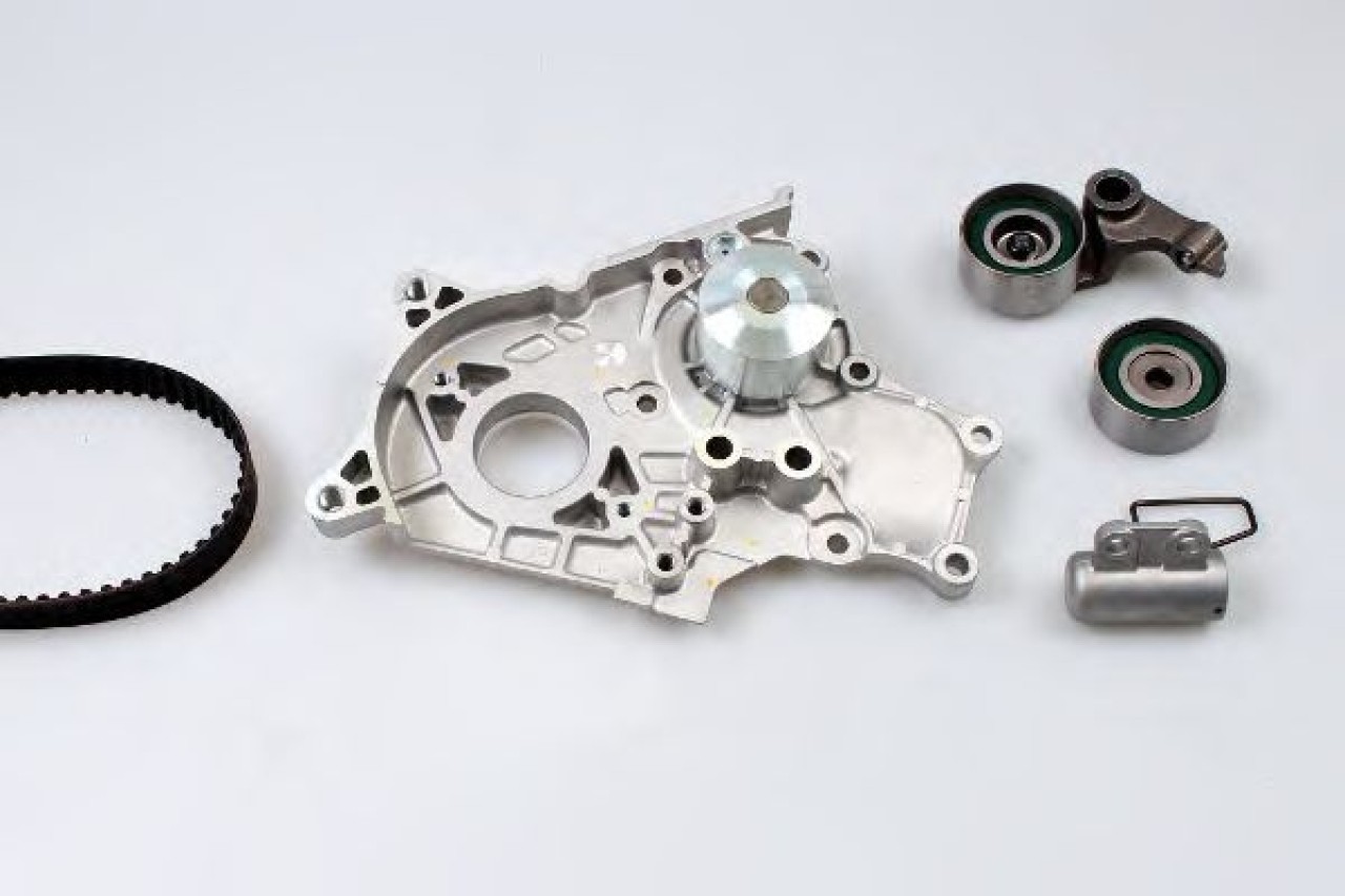 Set pompa apa + curea dintata TOYOTA COROLLA Liftback (E11) (1997 - 2002) HEPU PK77721 piesa NOUA