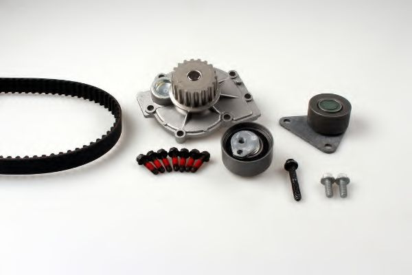 Set pompa apa + curea dintata VOLVO S40 I (VS) (1995 - 2004) HEPU PK00560 piesa NOUA