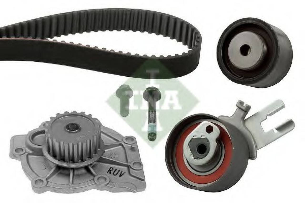 Set pompa apa + curea dintata VOLVO V50 (MW) (2004 - 2016) INA 530 0582 30 piesa NOUA