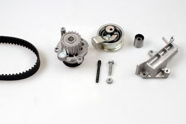 Set pompa apa + curea dintata VW BORA (1J2) (1998 - 2005) HEPU PK05501 piesa NOUA
