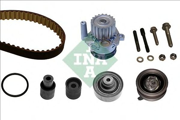 Set pompa apa + curea dintata VW BORA (1J2) (1998 - 2005) INA 530 0082 30 piesa NOUA