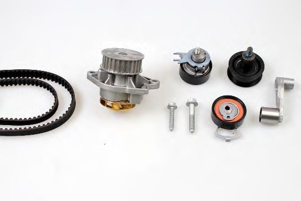 Set pompa apa + curea dintata VW BORA (1J2) (1998 - 2005) HEPU PK05570 piesa NOUA